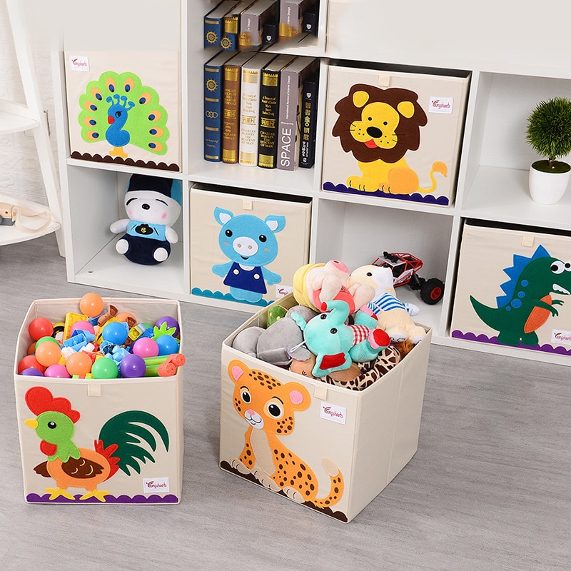 Baby Toy Box Foldable Storage Organizer